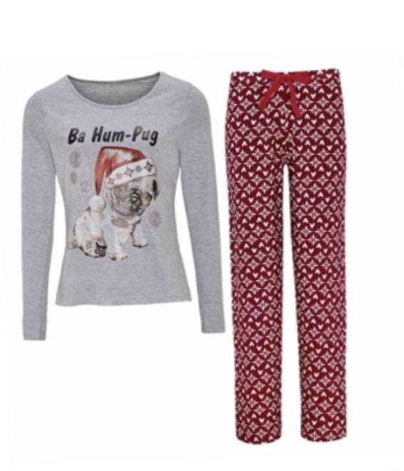 Womens pug pyjamas 2025